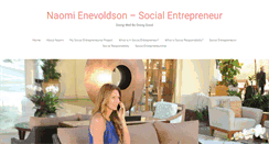 Desktop Screenshot of imasocialentrepreneur.com