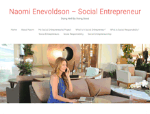 Tablet Screenshot of imasocialentrepreneur.com